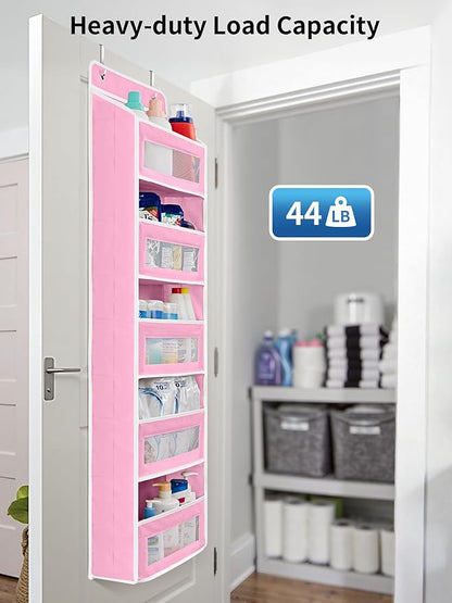 JARLINK 2 Pack Over The Door Organizer Storage, 5 Shelf Hanging Door Organizer