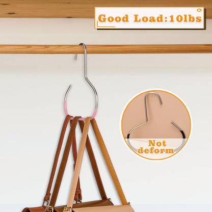 Vinommart 4 Pack Hat Organizer for Baseball Caps, Baseball Hanger Holder for Closet, Ball Cap Hat Racks Storage Organizer for Caps Beanie Belt Tie Purse