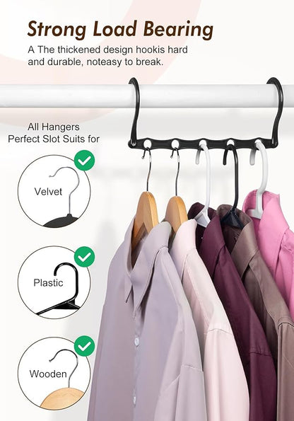 HOUSE DAY Closet Organizers and Storage 12 Pack, College Dorm Room Essentials