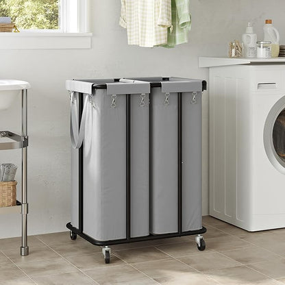 WOWLIVE Double Laundry Hamper