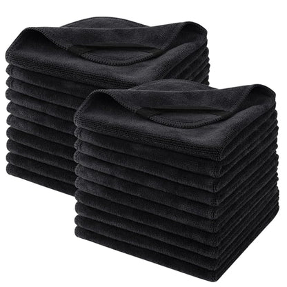 SINLAND Microfiber Facial Cloths Fast Drying Washcloth 12inch x 12inch