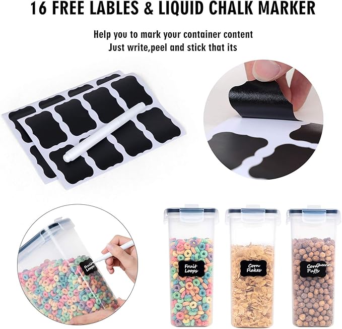 Cereal Containers Storage Set