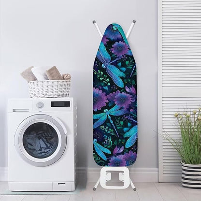 Blue Dragonfly Ironing Board Cover Fits Standard Size Elasticized Edges Home