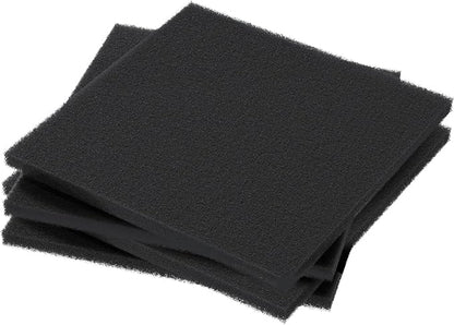 Pawfly 4 Pack Aquarium Bio Sponge Filter Media Pad, Filter Foam Sponge Pads Cut-to-Size Foam for Fish Tank Filters Sumps Ponds Hydroponics, 6.3" x 5.5" x 0.78"