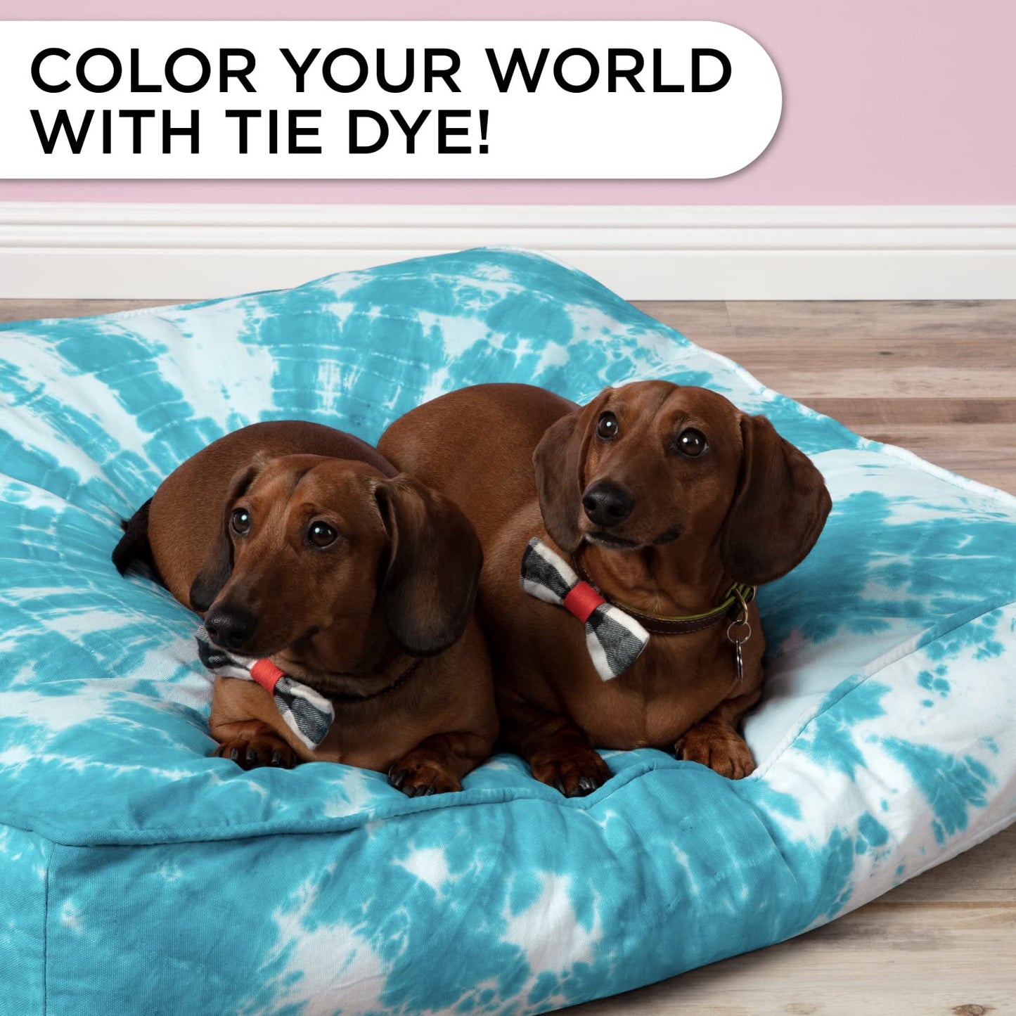 Tulip One Step Tie Dye Kit: Mini Neon Kit in Teal and Green