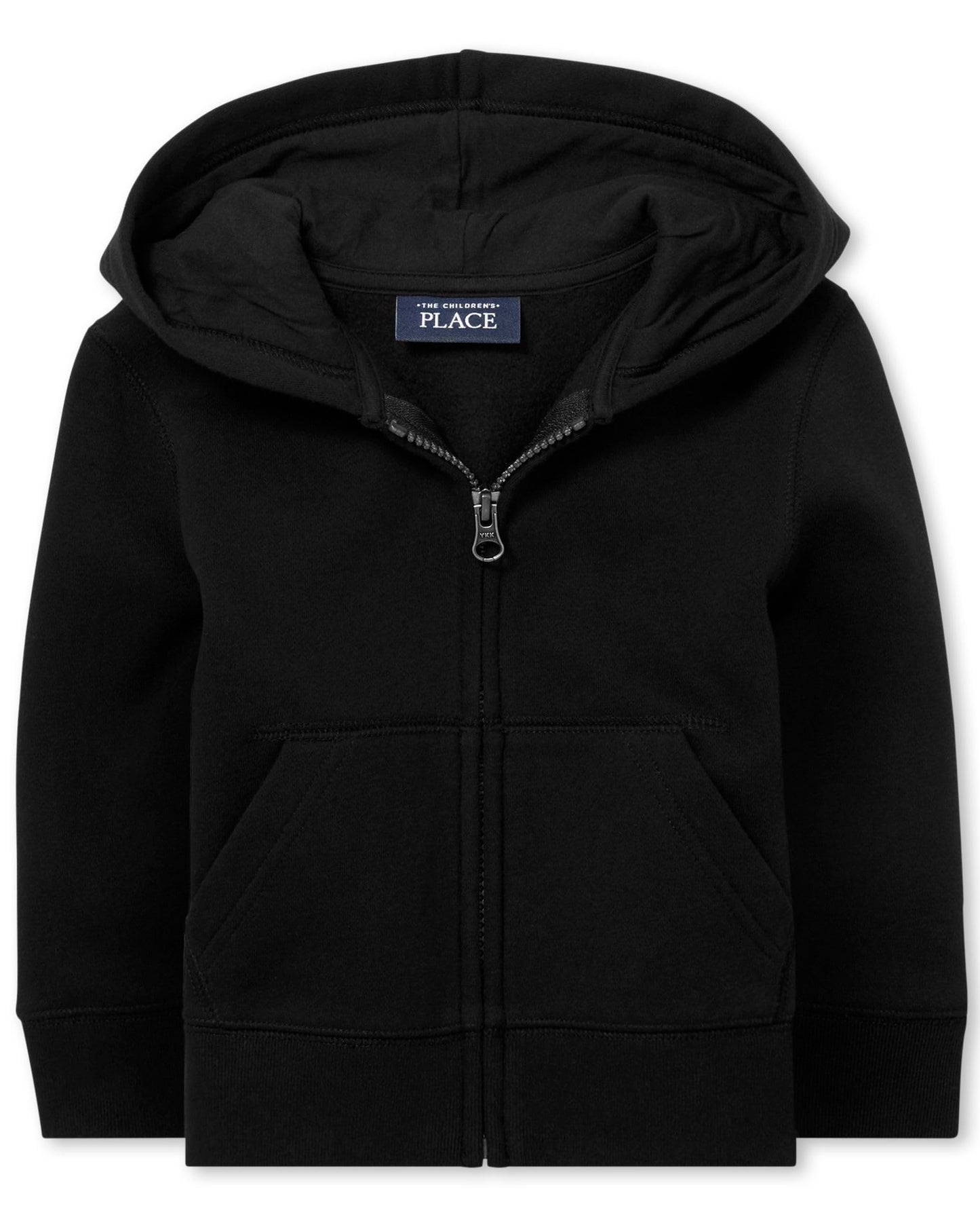 The Children's Place,Baby-Boys,Toddler Boys Zip Up Hoodie,Black,3 Years