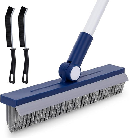 Grout Brush with Long Handle, Grout Cleaner Brush