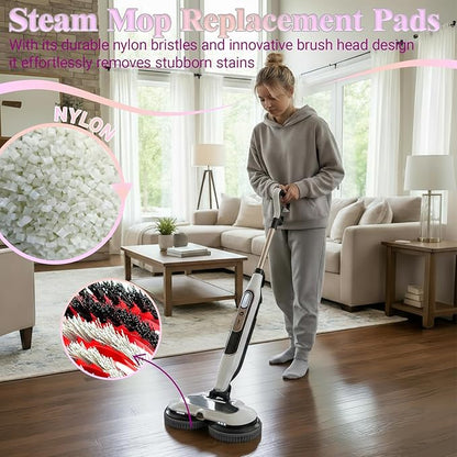 Steam Cleaner Mop Replacement Brush Heads