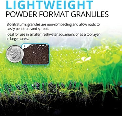 Fluval 12698 Natural Mineral-Rich Volcanic Soil Bio Stratum for Planted Tanks, 17.6 lbs. - Aquarium Substrate for Healthy Plant Development, Growth, and Color