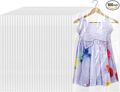 97 Pack Dry Cleaner Bags, Garment Bags