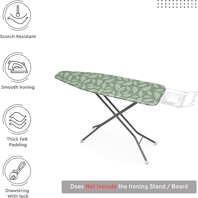 Encasa XO Ironing Board Cover and Pad 42"x14"