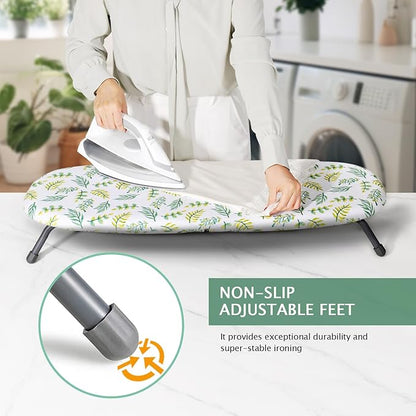 SheeChung Small Ironing Board 12"x32", Table Top Mini Ironing Boards