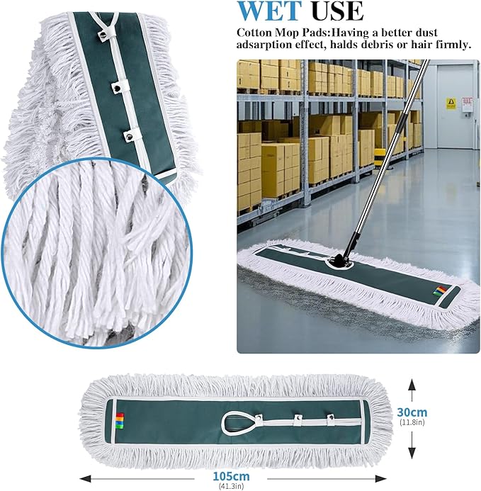 Commercial Mop, Masthome 42" Heavy Duty Dust Mop
