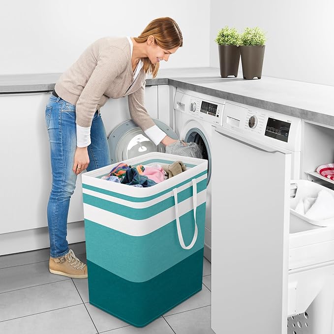 StorageRight Large Collapsible Laundry Basket Hamper
