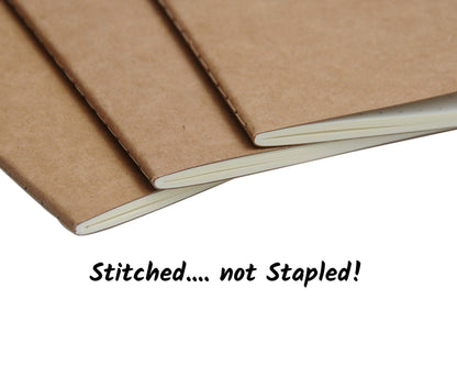 WANDERINGS A5 Dotted Grid Travelers Notebook Insert / A5 Journal Refill | 5.5" x 8.3" / 14cm x 21cm | 3 Booklets, 240 Pages | Travelers Notebook Refills for Journals, Diaries, Planners