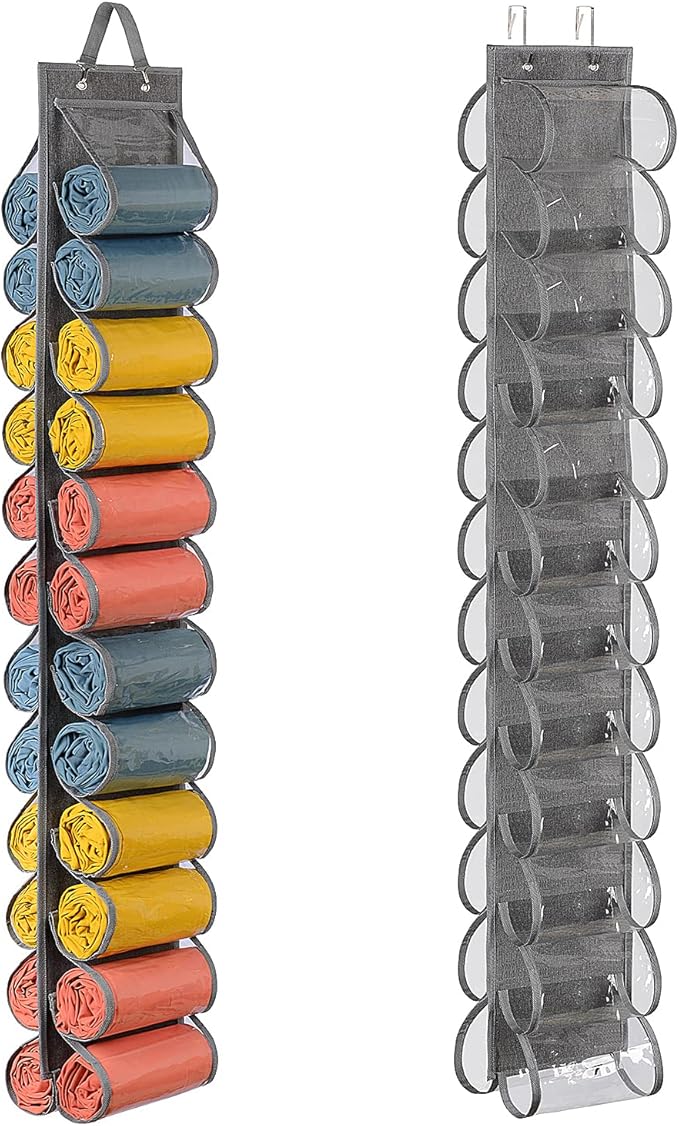 Lirex Hanging Yoga Legging Storage Organizer