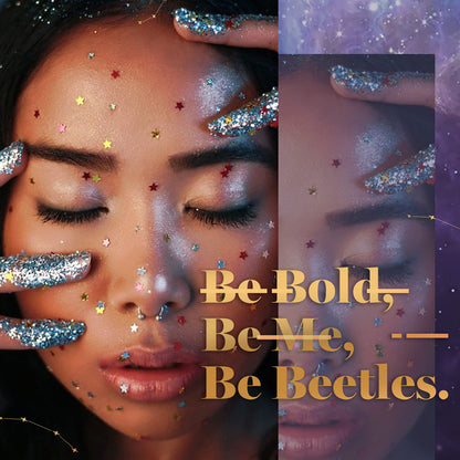 beetles Gel Polish Set - 23Pcs Macaroon Color Gel Nail Kit with Glossy Matte Top Coat Base Coat Yellow Pink White Purple Blue Glitter Bright Uv Nails Paradise Pastel Gel Halloween Gifts for Women