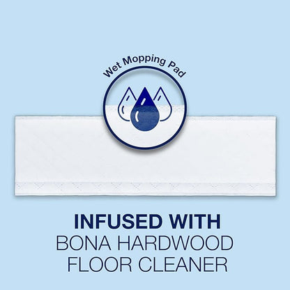 Bona Hardwood Floor Disposable Wet Cleaning Pads