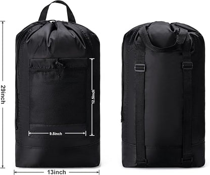 Backpack Laundry Bag, Large Travel Laundry Bags