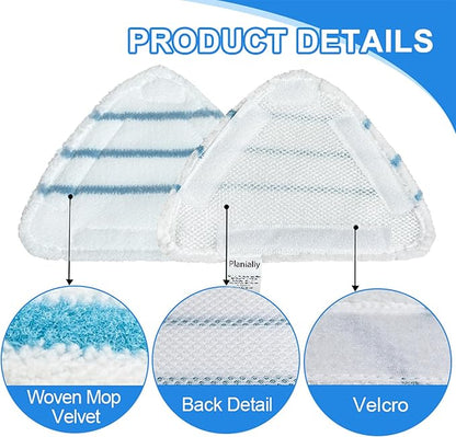 8 Pack Reusable Mop Pads Compatible
