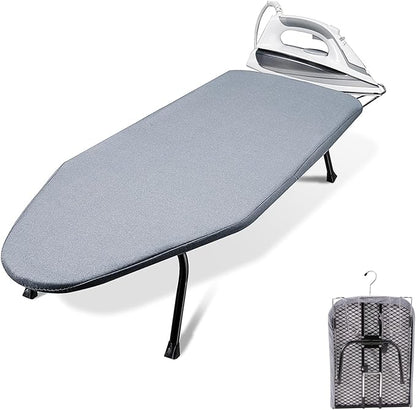SheeChung Small Tabletop Ironing Board 32" Lx12 W, Folding Ironing Board