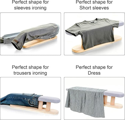 Upgraded Padded Longer Sleeve Ironing Board, Sleeves & Chest Tailor, Portable