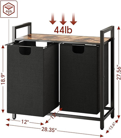 Kitstorack Laundry Basket Organizer, Laundry Hamper