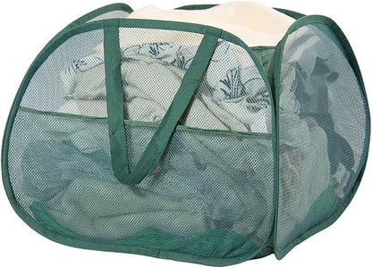 Collapsible Laundry Basket, 90L Foldable Pop-up Laundry Hamper