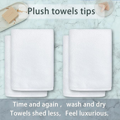 Luxury Bath Towels, Bath Towels Set of 4, Large 30" x 56"