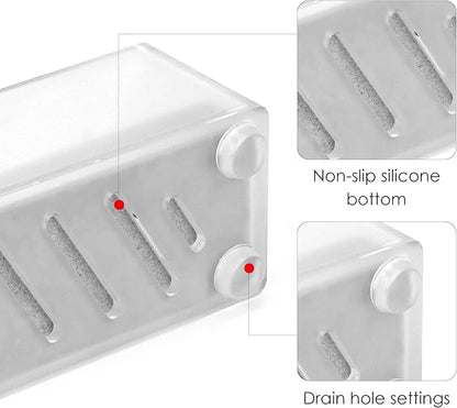 2Pack Acrylic Electric Toothbrush Holder