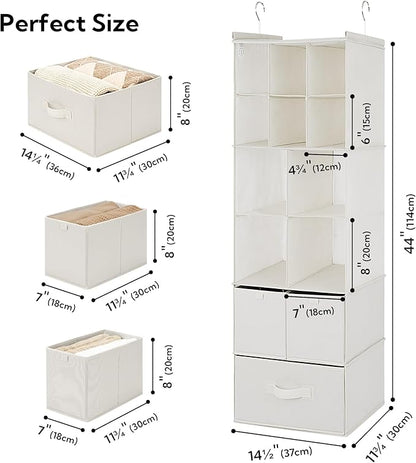 GRANNY SAYS Hanging Closet Organizer