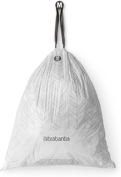 Brabantia PerfectFit Trash Bags Thick Plastic Trash Can Liners