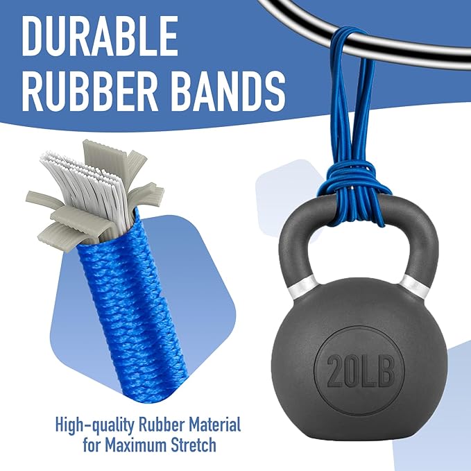 Garbage Can Rubber Bands, Trash Can Elastic Bands to Hold Garbage Bag in Place