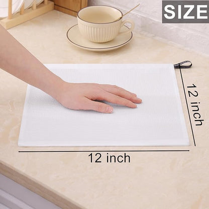 Homaxy 100% Cotton Waffle Weave Dish Cloths