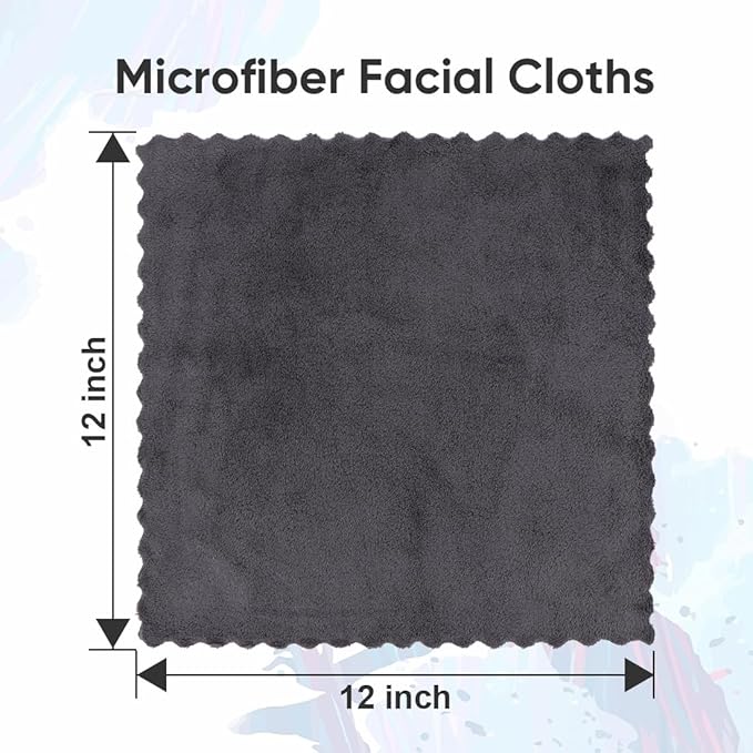 Orighty Makeup Remover Cloths, Soft & Washable Coral Fleece Microfiber