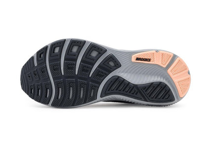 Brooks Women's Ghost 17 Alloy/Blackened Pearl/Peach 11 Medium