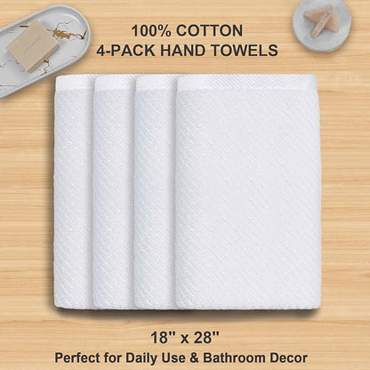 VOOVA & MOVAS White Hand Towels