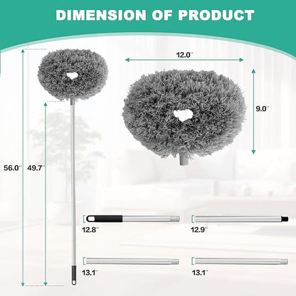 Ceiling Fan Cleaner Duster Reusable Microfiber Ceiling Fan Blade Cleaner