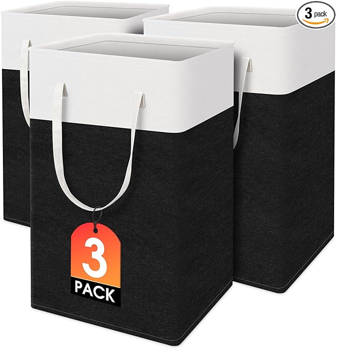 laundry basket 3-Pack, laundry hamper, Hamper