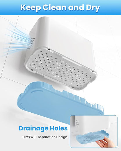 Toothbrush and Toothpaste Holders