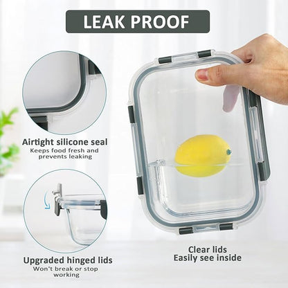 Glass Meal Prep Containers