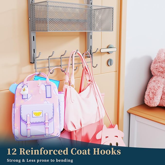 Consumest Over The Door Hooks Organizer