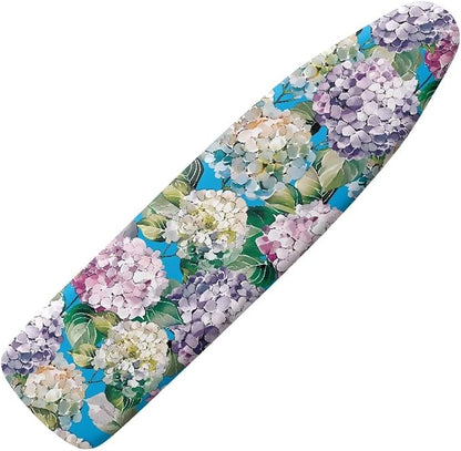 Hydrangea Ironing Board Cover Non Stick Scorch Ironing Board Cover and Pad