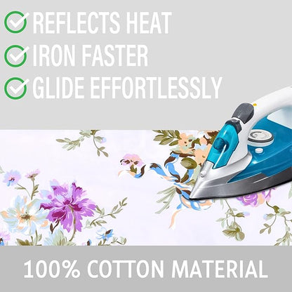 Ironing Board Cover and Pad 15x54 Inch Standard Ironing Board Cover