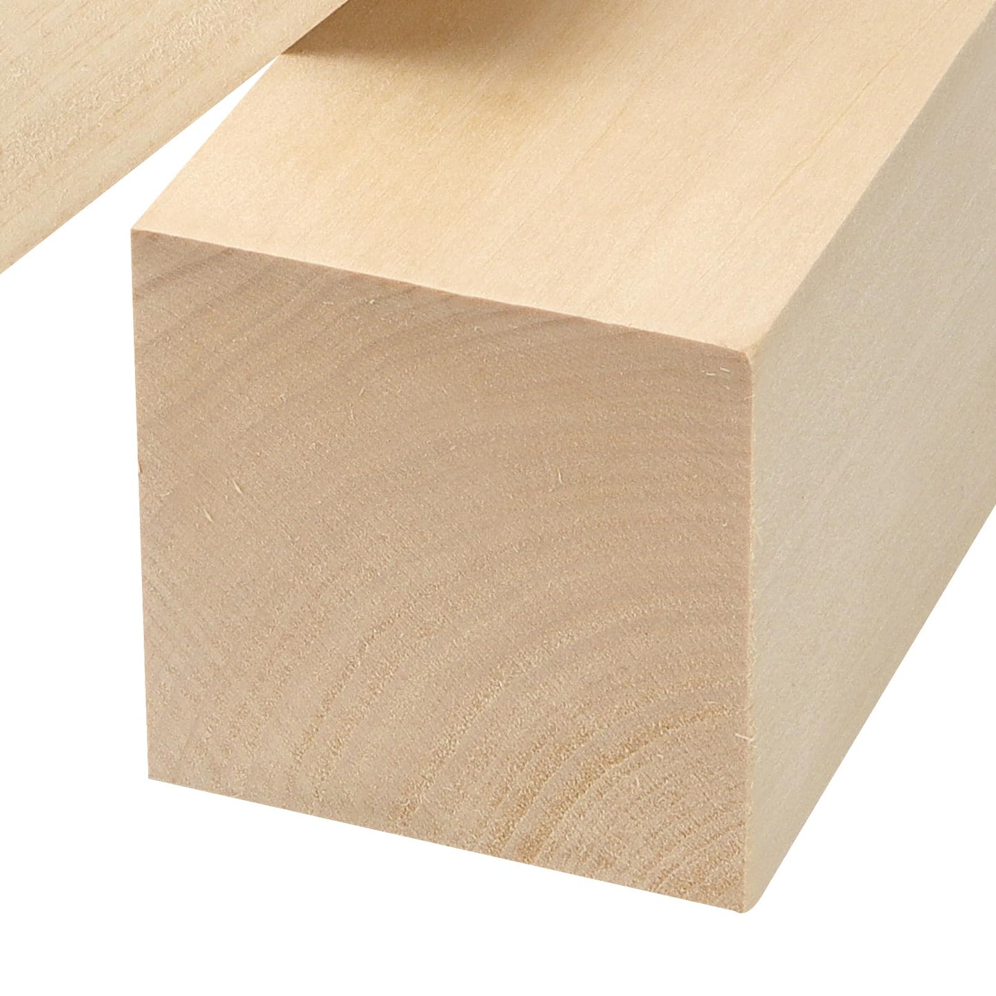 KINJOEK 6 PCS 6 x 3 x 3 Inch Basswood Carving Blocks, Large Unfinished Whittling Wood Blocks for Wood Carving and Craft