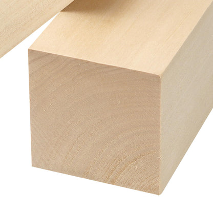 KINJOEK 6 PCS 6 x 3 x 3 Inch Basswood Carving Blocks, Large Unfinished Whittling Wood Blocks for Wood Carving and Craft