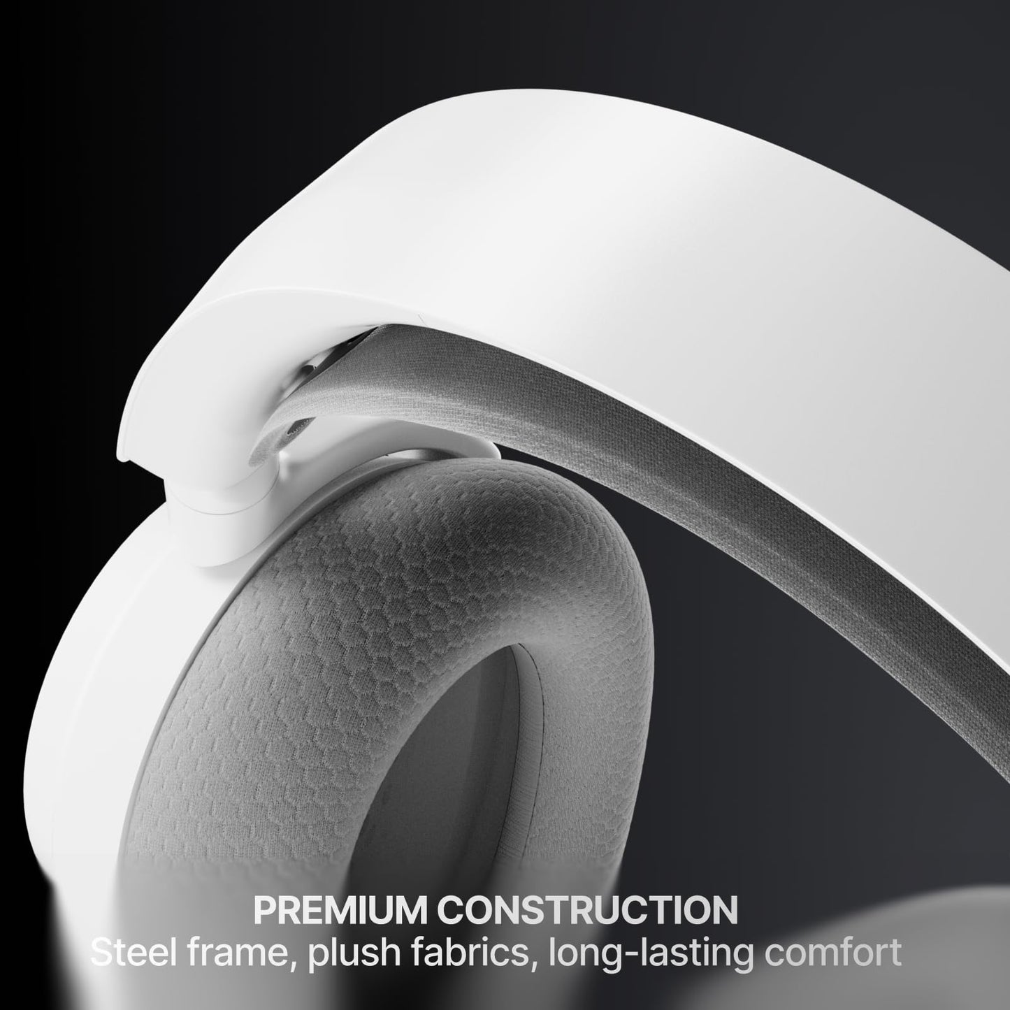 SteelSeries Arctis Nova 7X Wireless Gen 2 Gaming Headset - Real-Time App Control, 50+ HR Play, Neodymium Drivers, Mix 2.4GHz/Bluetooth, Xbox, PC, PS5/PS4, Switch 1/2, Mobile - White