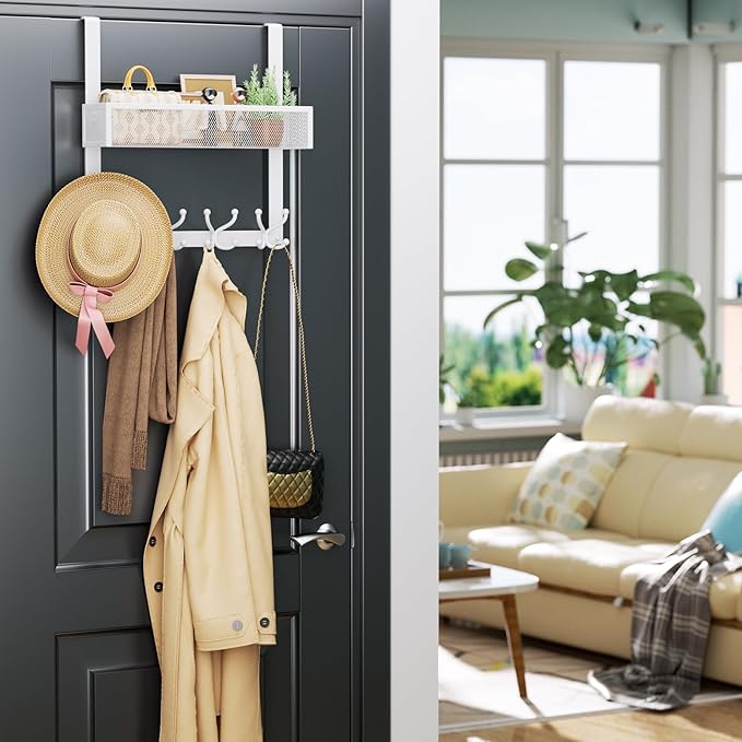 Consumest Over The Door Hooks Organizer