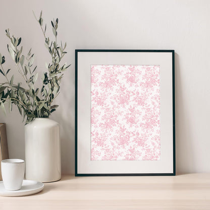 FYSUIMU 24 Sheets Pink Bow Floral Pattern Paper Chinoiserie Scrapbook Specialty Paper Double Sided Craft Papers for DIY Card Making Photo Album Decor, 11.8 x 11.8 Inch