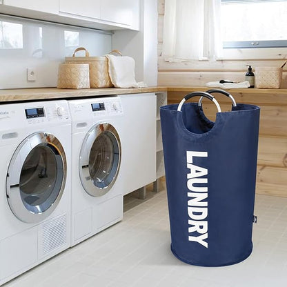 DOKEHOM 125L X-Large Collapsible Washing Laundry Basket Bag